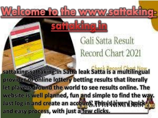 Satta Records 2021