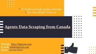 Agents Data Scraping from Canada