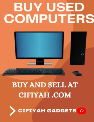The ultimate buying guide for used computers