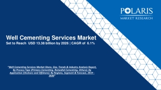 Well Cementing Services Market Share, Size, Trends & Industry Analysis Report, By Process Type (Primary Cementing, Remed