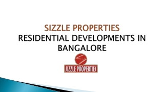 Gated community layouts for sale in East Bangalore