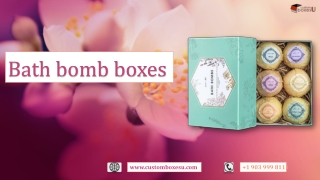 High quality bath bomb boxes for your bath bombs