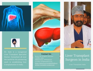 Top Liver Transplant Surgeon in India