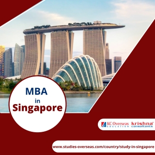 Singapore A Popular Hub for MBA Degree. 6 Reasons Why?