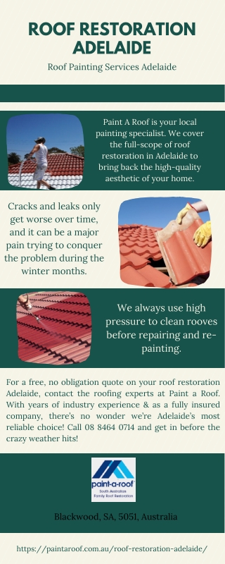 Roof Restoration Adelaide