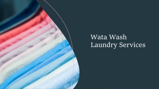 Are You Looking Laundry Services In Gurgaon