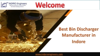 Best Bin Discharger Manufacturer from Indore – INDPRO Engineers