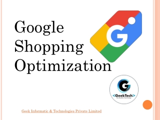 Google Shopping Ads Optimization | Geek Tech