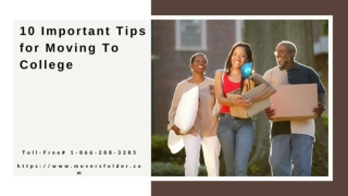 10 Important Tips for Moving To College