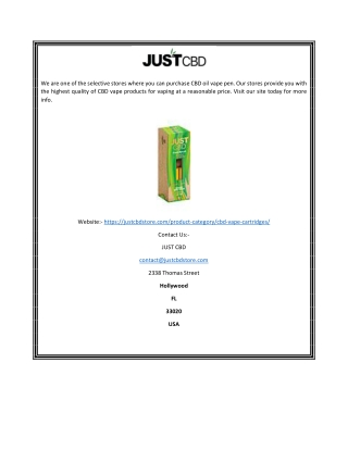 Buy exclusive cbd oil vape pen & products|justcbdstore.com