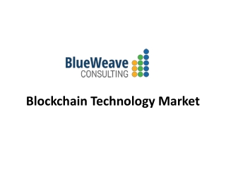 Global Blockchain Technology Market