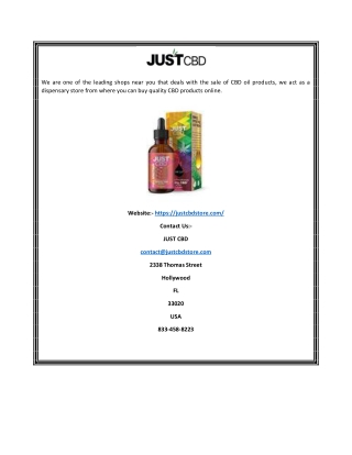 Where to Buy CBD Oil Online?