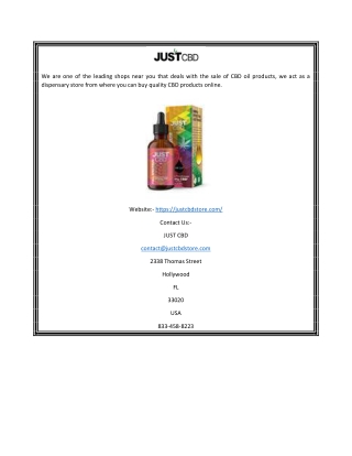 Explore CBD Oil For Sale