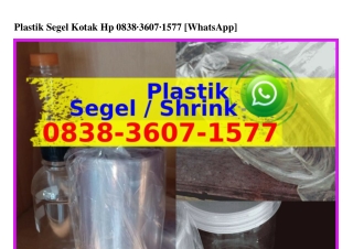 Plastik Segel Kotak Hp 083836071577[WA]