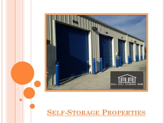 How To Get Started With Investing In Self-Storage Properties