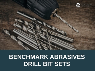 Benchmark Abrasives Drill Bit Set