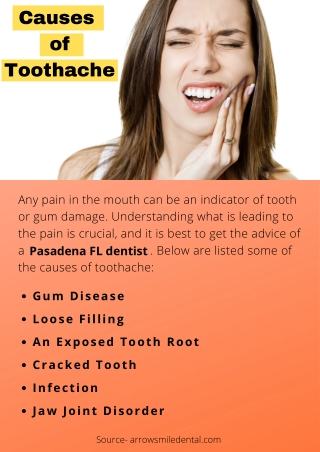 Causes Of Toothache
