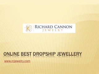 Online Best Dropship Jewellery - www.rcjewelry.com