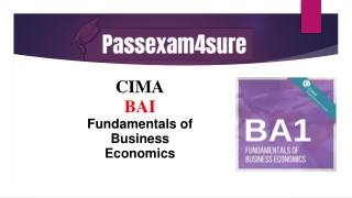 2021 BA1 Dumps - BA1 Questions Answers - PassExam4Sure.com