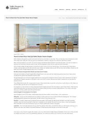 There’s So Much More Than Just Roller Shades: Hunter Douglas