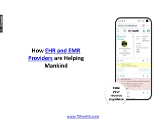 How EHR and EMR Providers are Helping Mankind