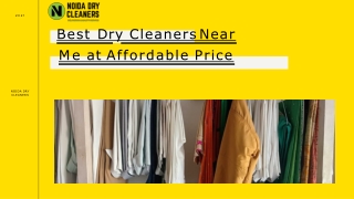 Best Dry Cleaners Near Me at Affordable Price