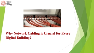 Why Network Cabling is Crucial for Every Digital Building?