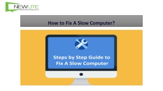 3 Ways to Fix Slow Computer