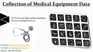 Collection of Medical Equipment Data