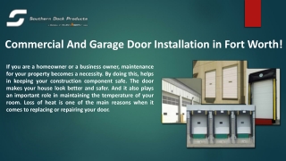 Tips To Find the Best Garage Door Installation Company