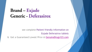 Deferasirox Jadenu Tablets Cost, Dosage, Uses, Side effects