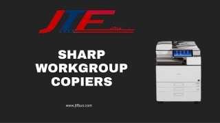 Sharp Workgroup Copiers- Affordable Copiers