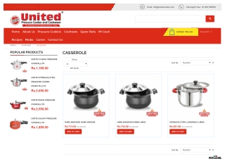 Buy Casserole Set Online in India