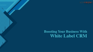 What are the Benefits of white label CRM software in business