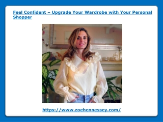 Upgrade Your Wardrobe with Your Personal Shopper