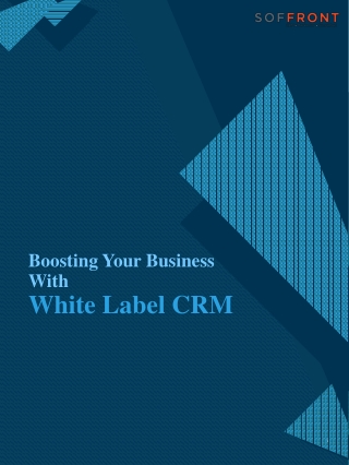What are the Benefits of white label CRM software in business