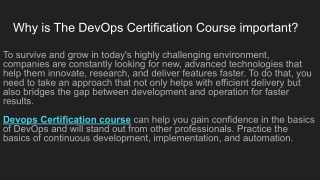 Join the best DevOps certification Course | Dot Net Tricks