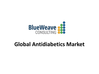 Antidiabetics Market Size