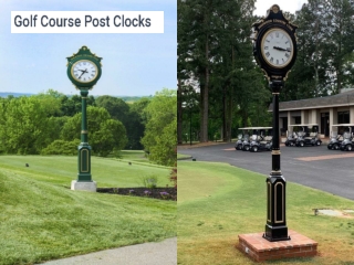 Advance Golf Course Clock – Chomko LA