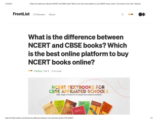 What is the difference between NCERT and CBSE books?