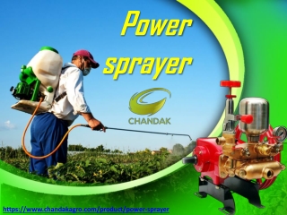 A Better Option to Choose Your Power Sprayer