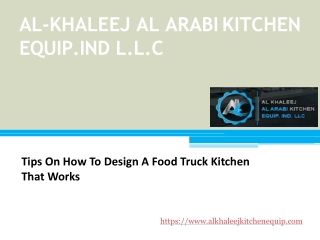 Tips On How To Design A Food Truck Kitchen That Works