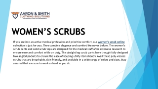 Women’s Scrubs Australia – Buy Online – Aaron & Smith