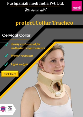 protect.Collar Tracheo | Pushpanjali medi India Pvt Ltd