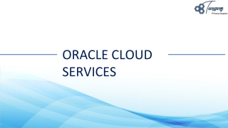 ORACLE CLOUD SERVICES