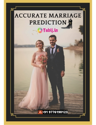 Indian Astrology: An accurate marriage and Second Marriage prediction by date of birth