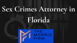 Sex Crimes Attorney in Florida
