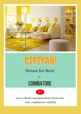 House for rent in Coimbatore-Major Guideline a Tenant Should Check