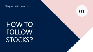 How To Follow Stocks