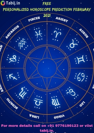 Free personalized horoscope prediction February 2021